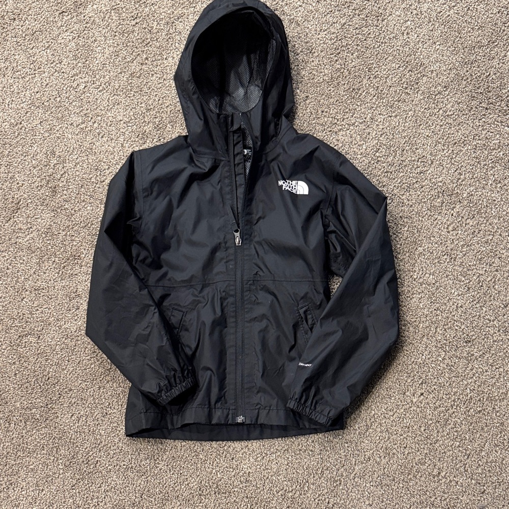 The North Face Kids Black Raincoat